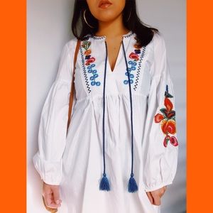 Babydoll Floral Dress